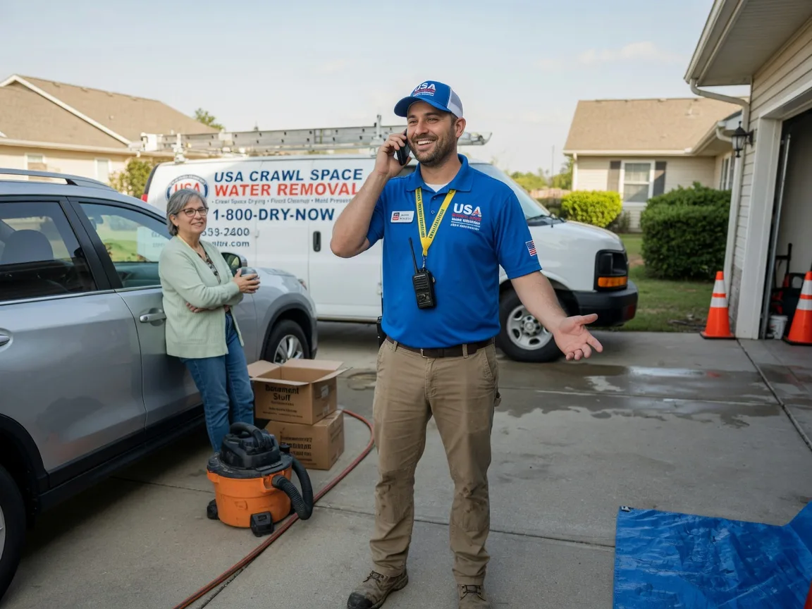 Crawl Space Water Removal Cumberland, NC FAQs